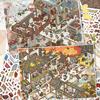 Kawaii Design Landscape Sticker Special Economic Zone DIY Design DIY Pocket Scene Festival Theme 3D City Sticker
