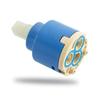 Ceramic Disc Cartridge Mixer Faucet Thermostatic Cartridge Faucet Disc Valve Pp Plastic for 35/40Mm