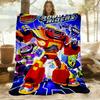 1pc Blaze and the Monster Machines Outdoor Blanket Lightweight Flannel, All Season Use for Sofa, Outdoor, Camping, Living Room, Office, Chair
