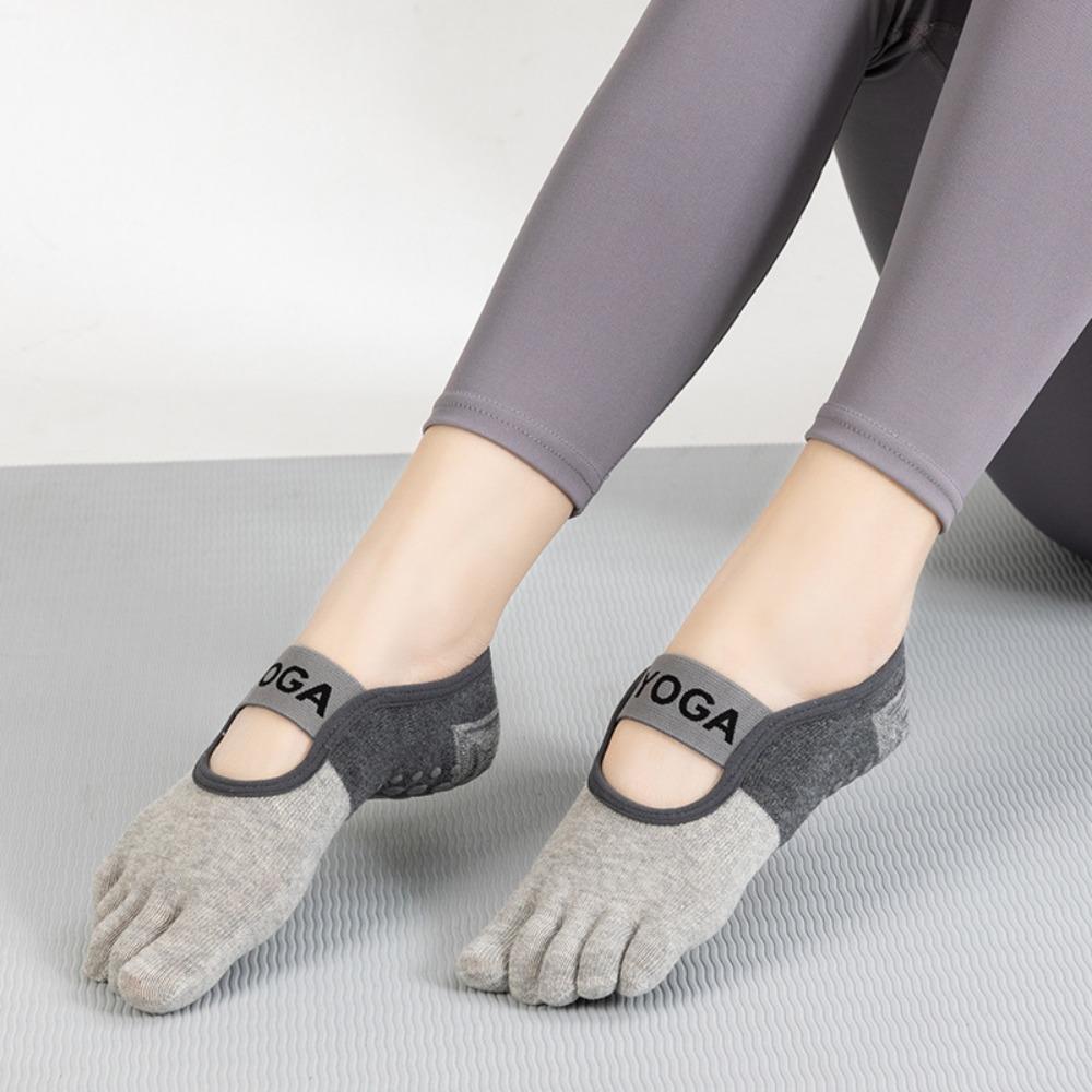 Cotton Pilates Socks Anti-slip Sports Socks New Yoga Socks Ladies