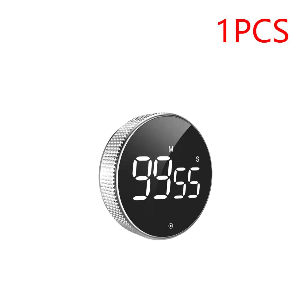 1-3 st LED Digital Magnetisk Timer Bil Dekoration Studie Stoppur Larm för Klassrum Matlagning Bakning Undervisning Bil