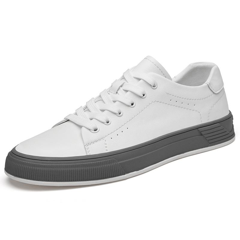 

Spring and Autumn new board shoes low-top flat-soled youth sports and leisure shoes 37 белый