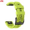 Cinturino in Silicone da 26mm 22mm Per Garmin Fenix 8 E 7 7X Pro 5 5X Plus 6 6X Pro Epix Gen 2 Cinturino Tactix 8 7/Enduro 3 Braccialetto QuickFit