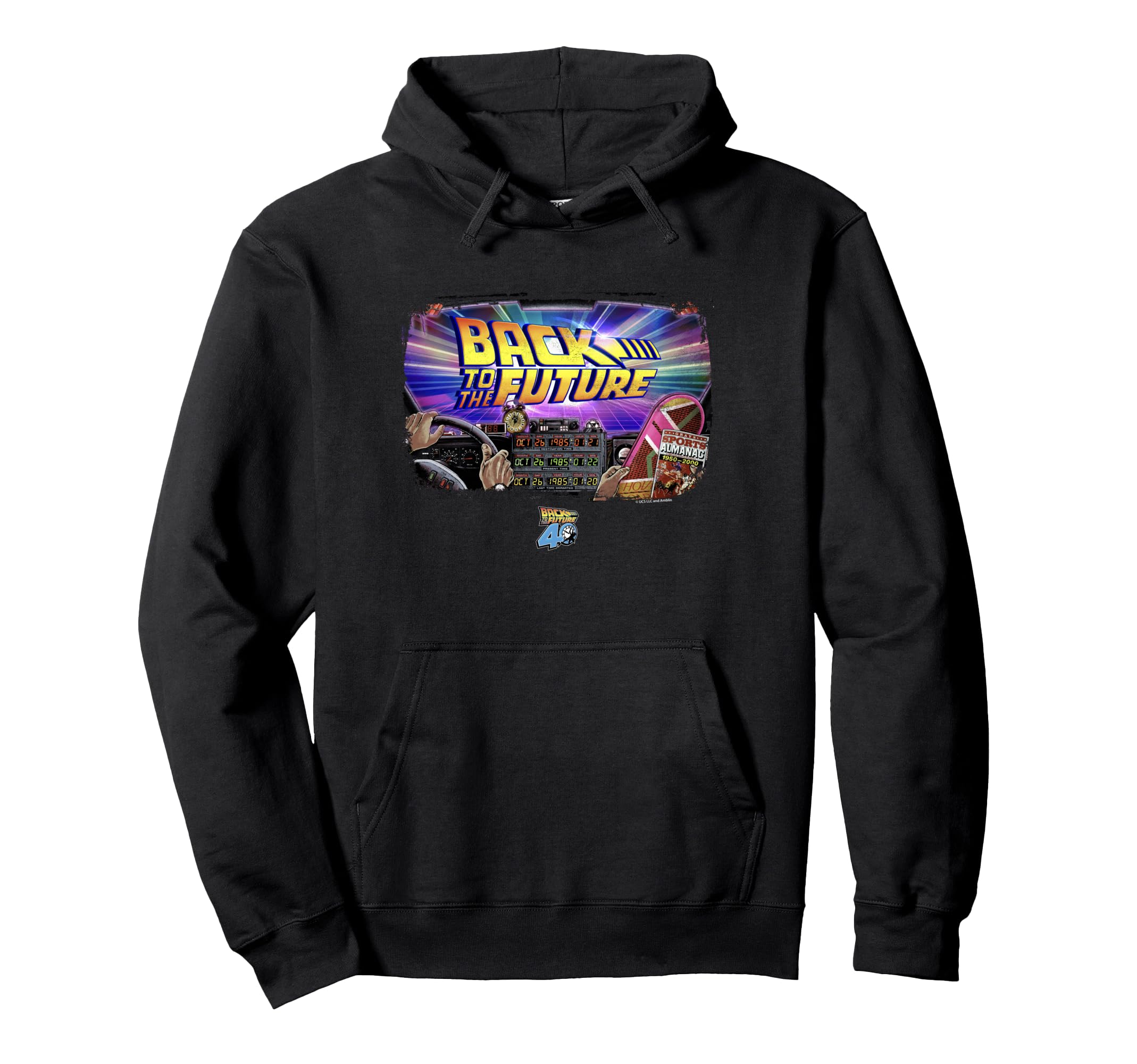 

Back to the Future 40th Anniversary Time Machine POV Hoodie