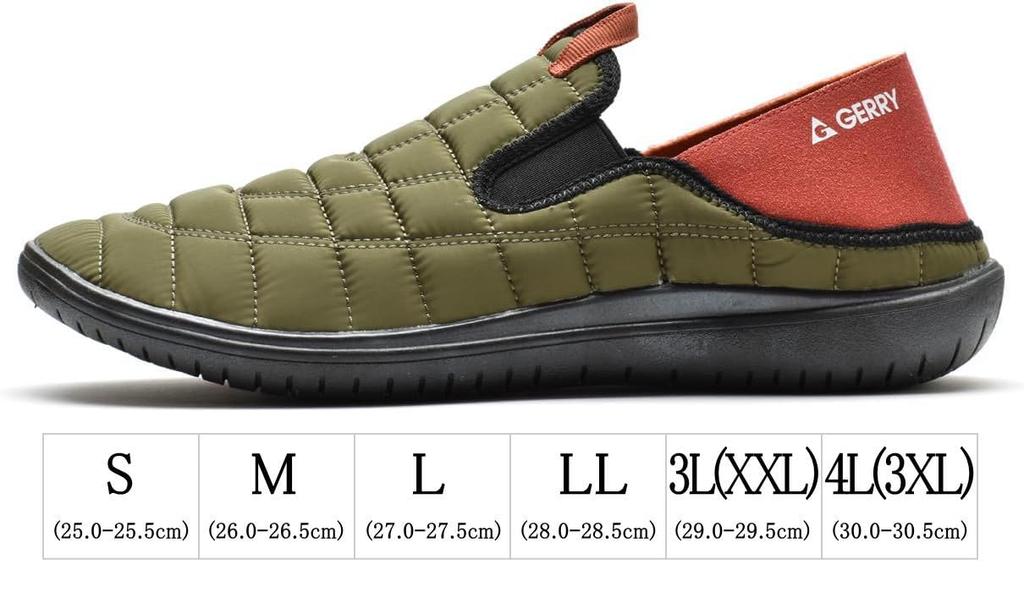 GERRY Clog Sandals with Heel Adjustment and Flame Retardant Finish Japanese Shoe [YAMATOHEP] Men's Slip-On (Khaki, Sizes, Adult, Alphabet, XXL, 3L)