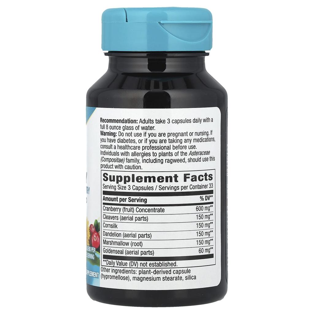 Nature'S Way, with Cranberry, 100 Veggie Capsules