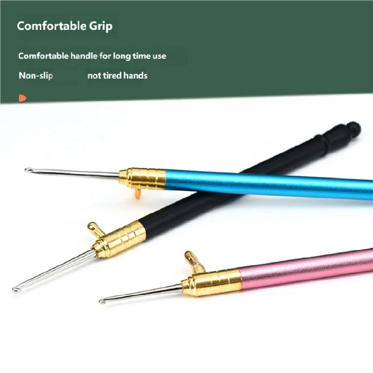 Sturdy Metal Crochet Hook For Smooth Knitting Experience On Any Project