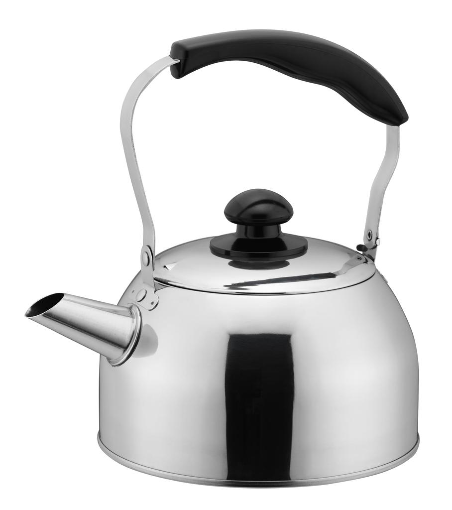 Pearl Metal Wide Stainless Claris Kettle, Mouth, 2.5L, Steel, 2, HC-716