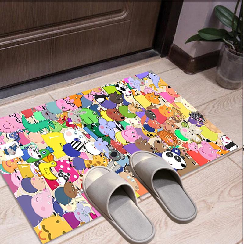 Cartoon animation Pattern Rug, Indoor/Outdoor Mat, for Picnic, Gameroom, Bedroom, Office, Living Room, Home Decor Carpet, Birthday Gift