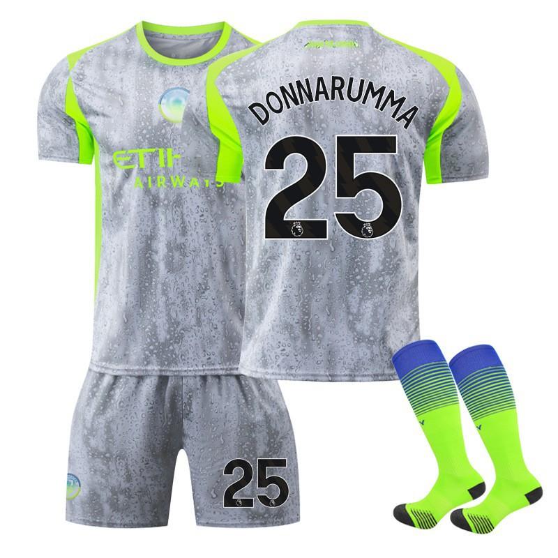 

2526 Manchester City Two Passengers No. 9 Harland Jersey 47 Forden Children s Football Set Men s 7 Malmush 24#
