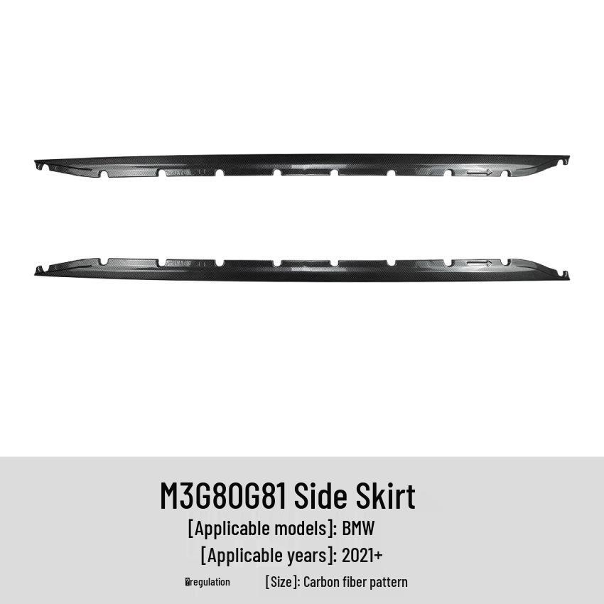 BMW M3 G80/G81 MP Style Side Skirt Diffuser Kit (2021+)