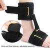 Kids AFO Drop Foot Brace Improve Foot Walking Gait Relieve Soreness Plantar Fasciitis Night Brace for Achilles Tendon Motor Black