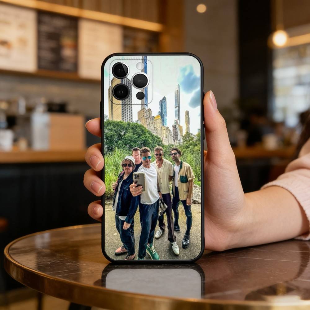 Pop Rock Band Onerepublic Soft Silicone Black Cover,Phone Case For iPhone 17,16,15,14,13,12,11 Plus,Pro Max,XS