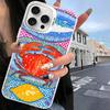 Sardines Fish Art Color Phone Case For IPhone 17 16 15 14 13 12 11 Pro Max Plus Pro Shell