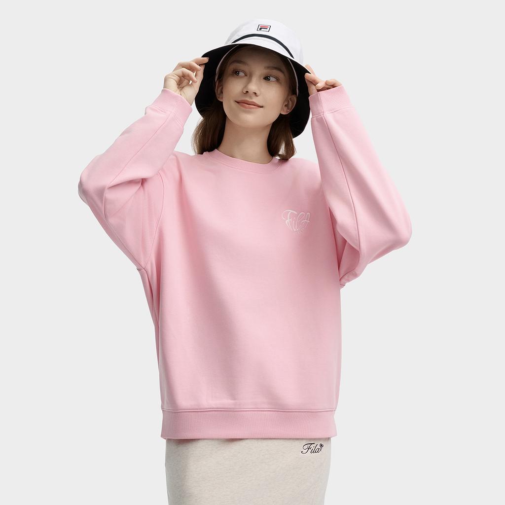 New FILA Sweatshirts Men's Lotus Root Orange Pink F11U439202FLP