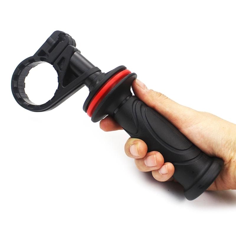 High Strength Plastic Drill Handle With Enhancing Grip for 1/4 To 3/8 Inch Tool Quick Installation for Home and Workshop