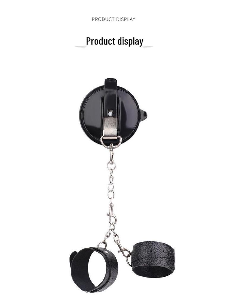 Women's Suction Cup Handcuffs & Foot Cuffs Set for Flirting and Restraint Play