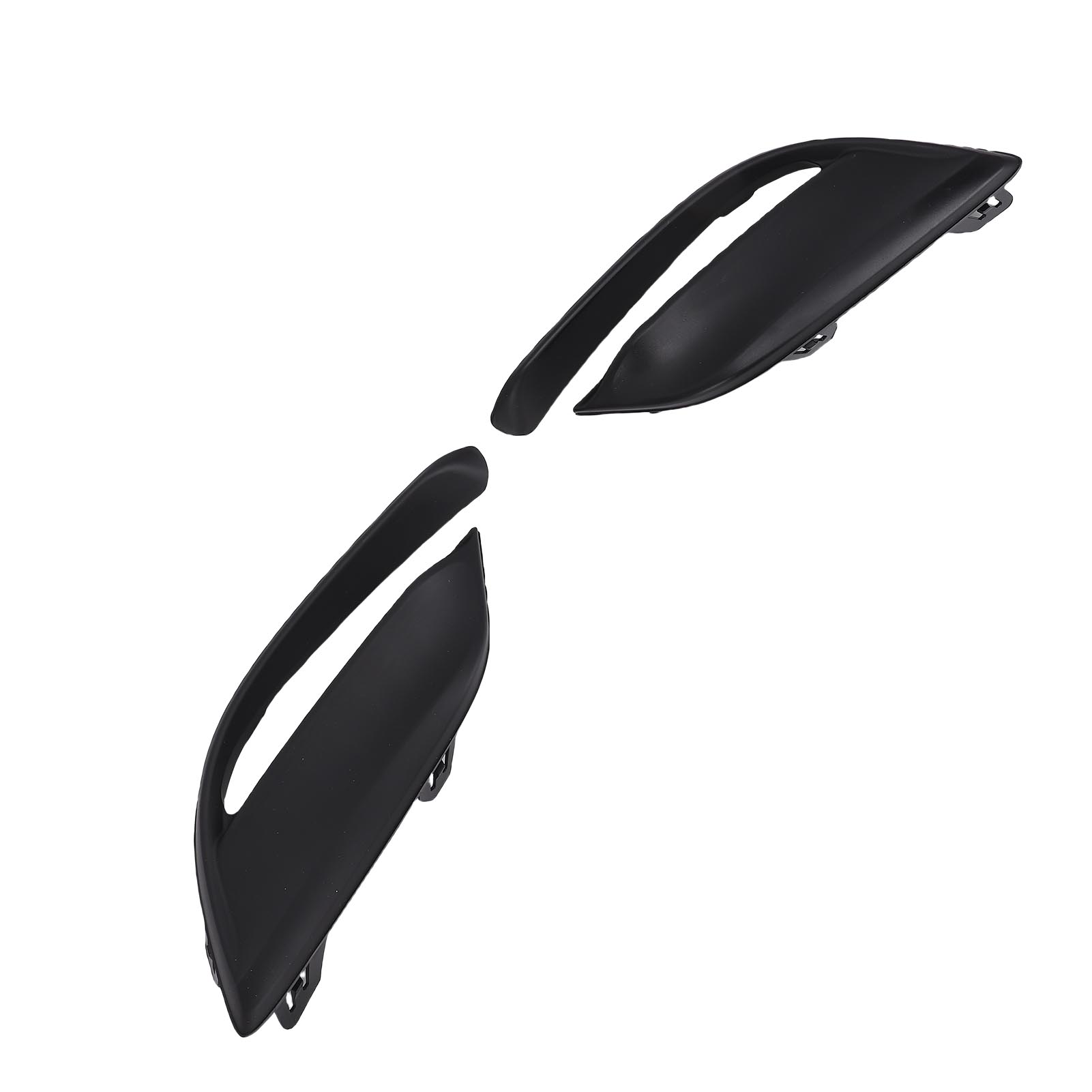 

1 Pair Fog Light Cover BANE50C11A Left Right Stylish Black Fog Lamp Bezel Trim Replacement for 3 Sport 2017 2018