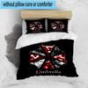 3PCS Umbrella Symbol 3pcs Bedding,Including 3PCS Duvet Cover And 2pcs Pillowcases Perfect for Christmas,Ideal for Bedroom, Dormitory