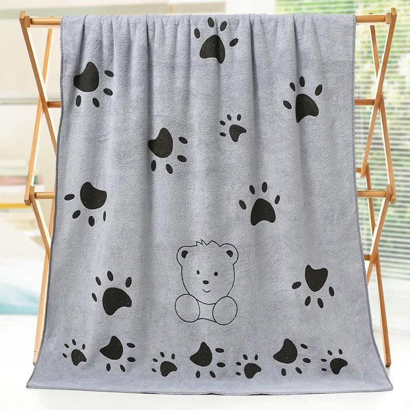 70*140cm Rabbit Microfiber Bath Towel Cute Large Soft Baby Kids Boys Girls Women Towels Beach Swimming Absorbent Wrap Quick Dry
