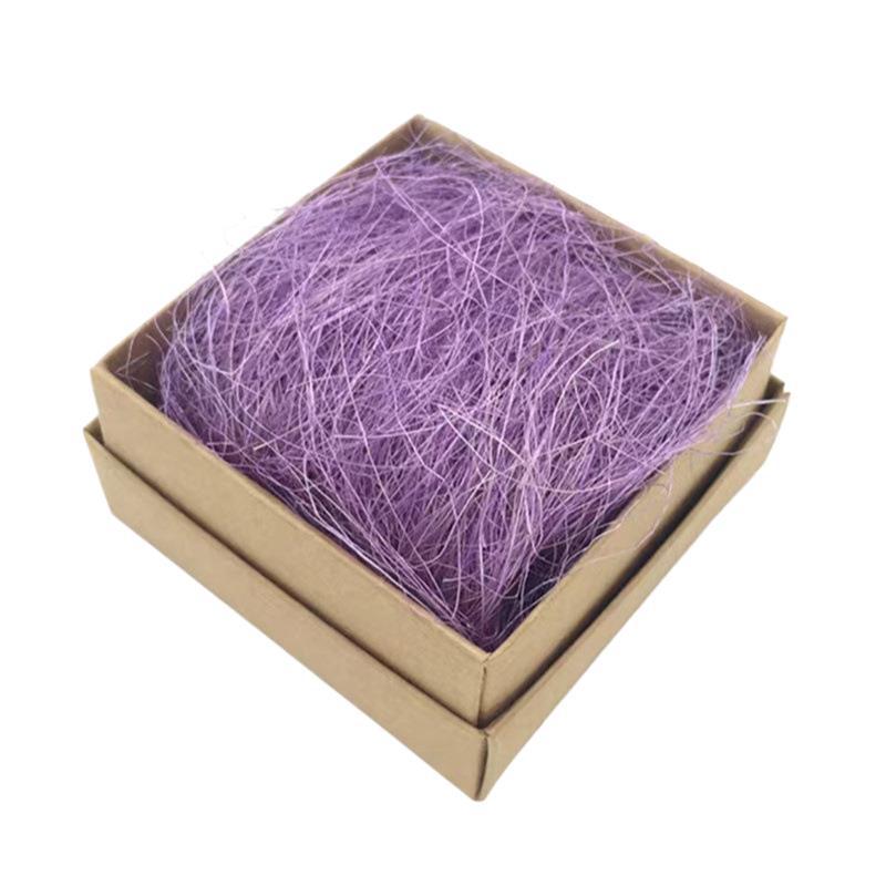 Raffia Fine Hemp Silk Colored Filler for Weddings and Holiday Scenes