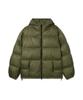 Apostrophe Comma Square Puffer Hooded Jacket_Khaki