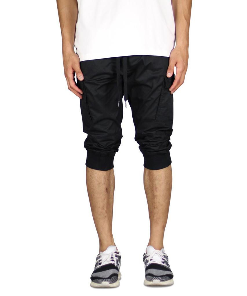 Haipeodenim Black Ella Cargo Shorts