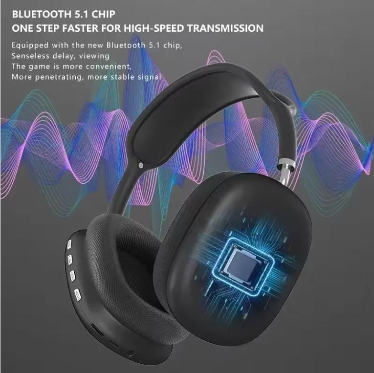 P9 vezeték nélküli Bluetooth fejhallgató kültéri sportjátékokhoz vezeték nélküli fejhallgató mikrofonnal zajszűrős fülhallgató Bluetooth fülhallgató