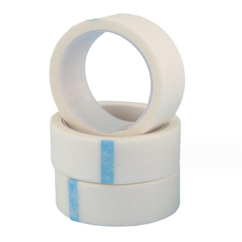 New 1/5/10PCS White Tape Eye False Lashes Patch Breathable Medical Paper Tapes Eyelash Extension Lint Eyelid Sticker 9M*1.25CM