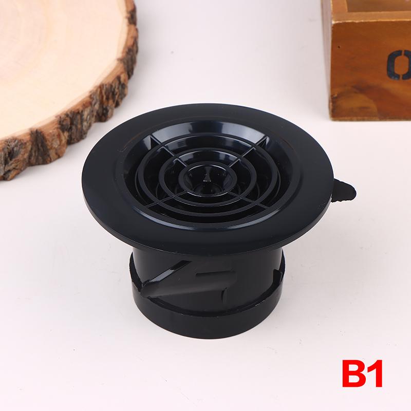 4 Shapes Availables 75/100/125Mm Round Ducting Ventilation Cover Air Vent Extract Valve Grille Air Circulation Vents Cover