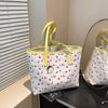 Summer New Girl Commuter Cherry Tote Bag Handbag Fashion Niche Print Texture Shoulder Bag Women