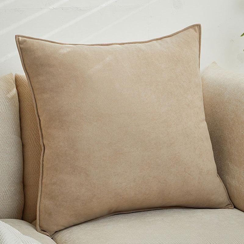 45X45/60X60/80X80CM Cuscino Decorativo Grande Dimensioni Copricuscino Nordico Semplice Colorato Copricuscino Lombare Decorazione Casa Federa Decorativa
