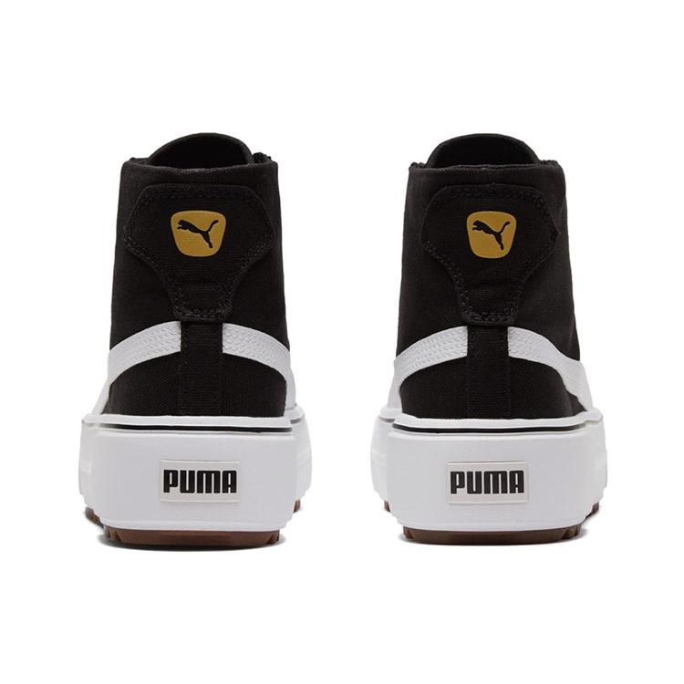 (WMNS) PUMA Sneakers Kaia Mid CV Black/White Women's 384409-02