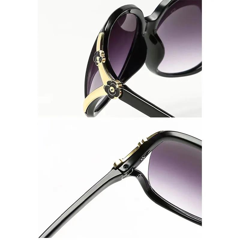 New Large Frame Oval Shape Sunglasses Women's Fashion Sun Glasses Women Outdoor Drive Eyewear UV400