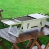 Adjustable Heat Setting Folding Barbecue Stove Stainless Steel Barbecue Shelf Easy To Clean