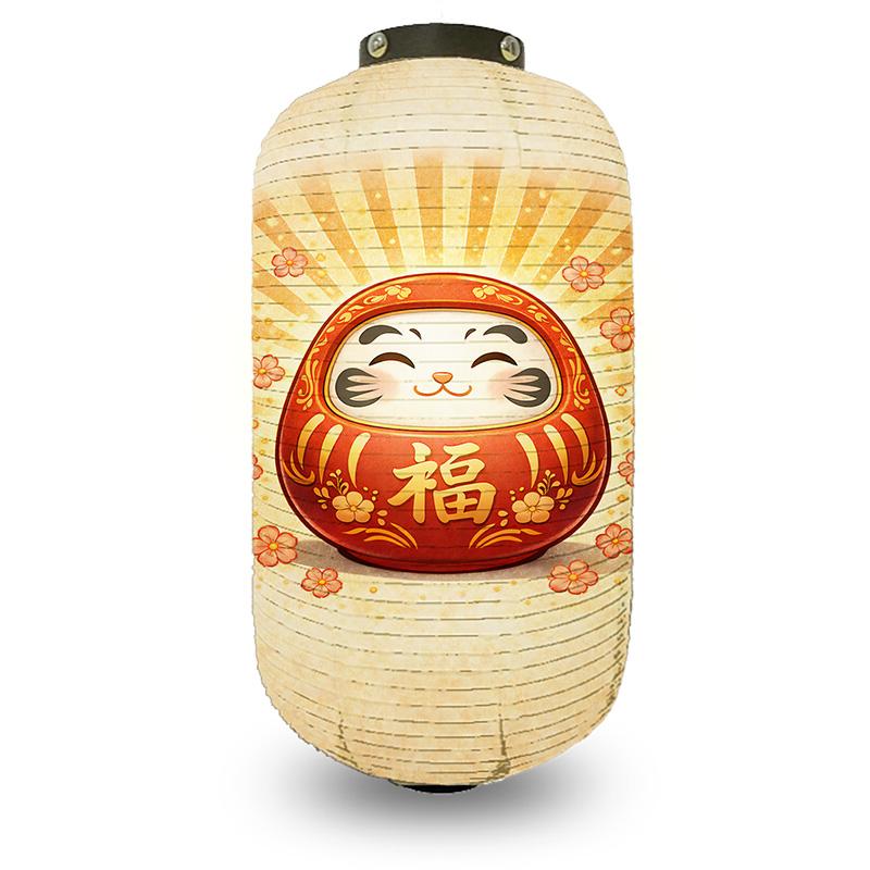 Japanese Maneki-neko Hanging Lantern for Hot Pot Restaurant Bistro Sashimi Cuisine Ramen Sake Lantern Outdoor Festival Decor