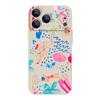 Cartoon Vacation Painting Case For iPhone 17 Pro Max Magnetic For Magsafe Silicone Cover For iPhone 16 Pro Max Funda iPhone 15 14 13 12 11 16E Air