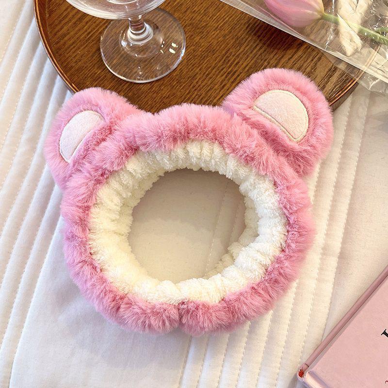 Cute Cartoon Face Washing & Makeup Headband for Women