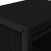Bathroom Cabinet with Door Black Oak Effect 60 X 30 X 60 Cm