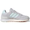 Adidas Neo Run 80s Comfortable Fabric Leather Non-Slip Wear-Resistant Low-Top Running Shoes Women Sneaker Gray Blue GV7301