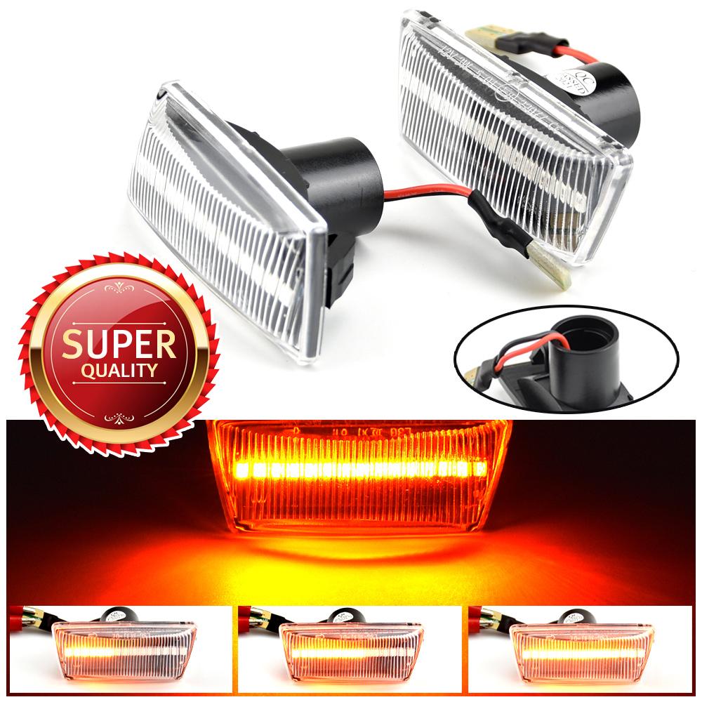 For Opel Ignia Astra H Zafira B Corsa D For Chevrolet Cruze Led Dynamic Side Marker Turn Signal Light Sequential Blinker