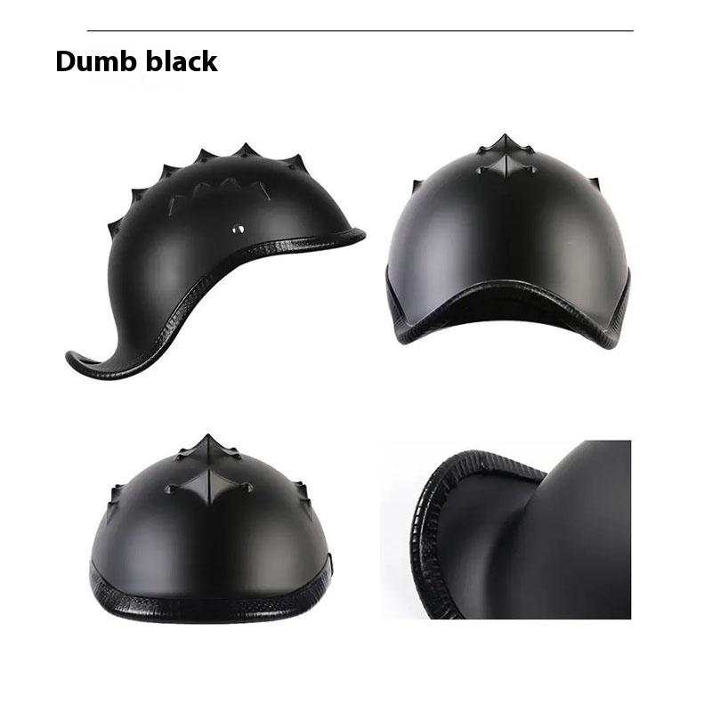 Half face Motorcycle Helmet vintage retro scooter jet helmet Cruiser Vintage Open Face Helmets With Windproof Collar