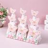 Butterfly Candy Gift Box Pink Purple Butterfly Birthday Party Decorations Kids Wedding Supplies Baby Shower Cookie Biscuit Box