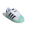 New Adidas Comfort Abrasion Resistant Low Top Kids' Skateboarding Shoes White Kids IG7004