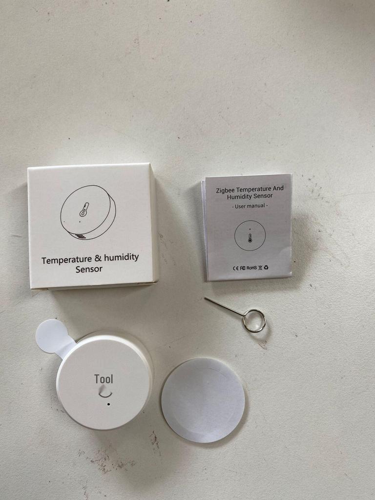 Zigbee Temperature & Humidity Sensor, Home Assistant-Compatible Thermometer Hygrometer