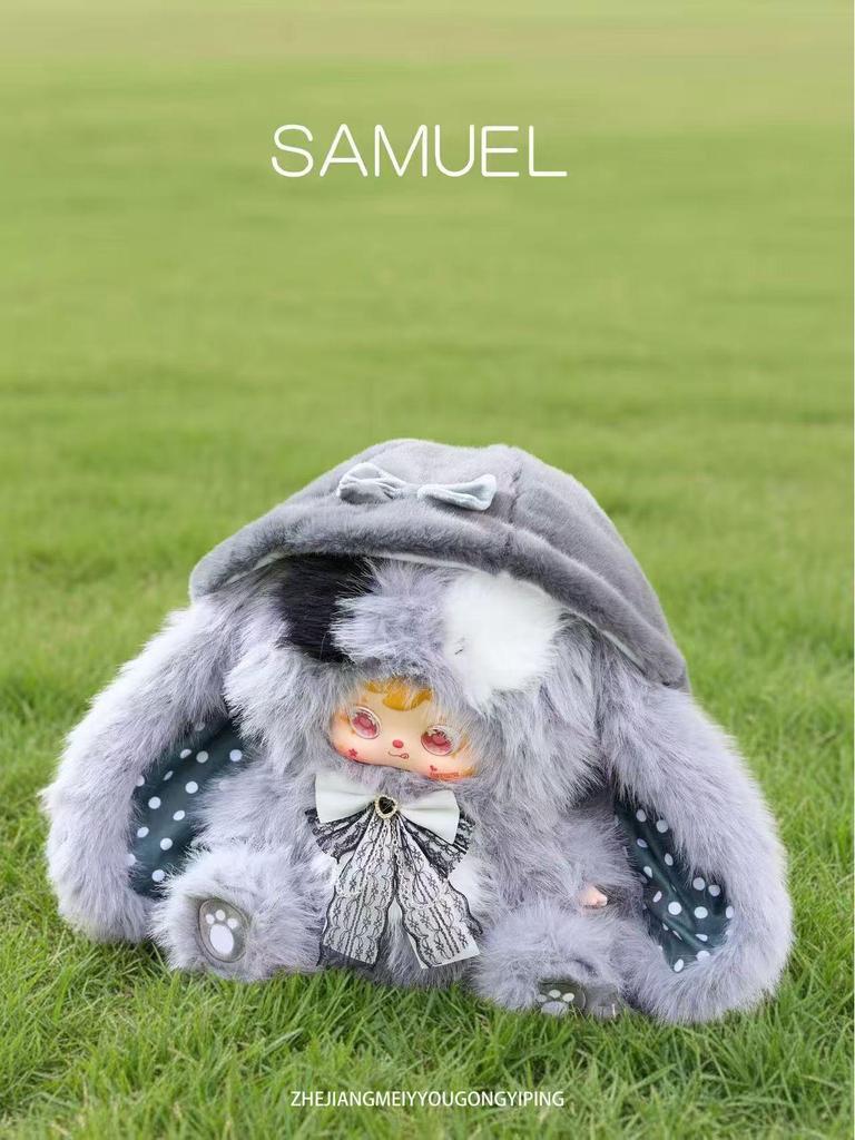 Three Fluffy Ears: Fairy Trace 800-Unit Cartoon Blind Box - Cute Ornament & Trendy Play Gift Pendant