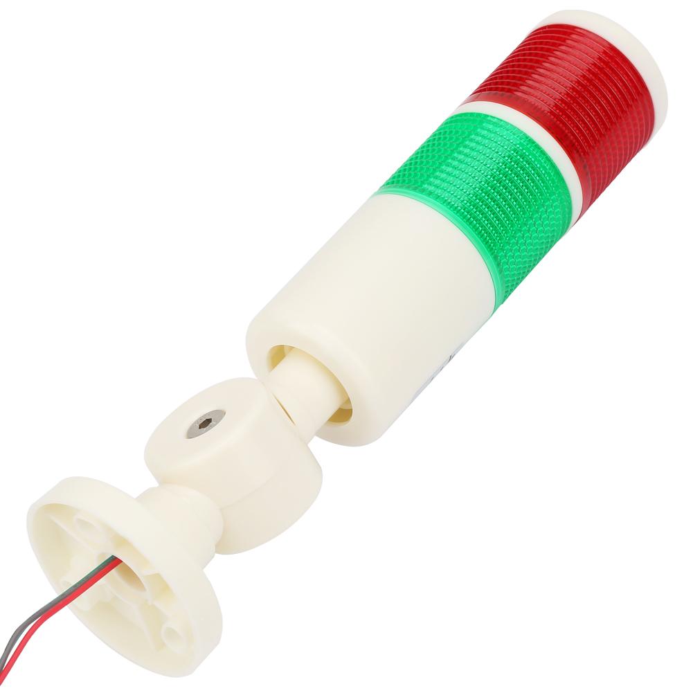 Red /Green CNC Machine Warning LED Indicator Alarm Signal Light 24VDC