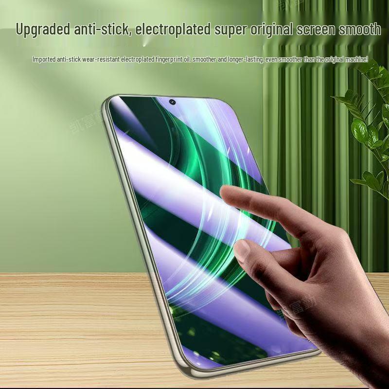 Realme 13/13 Pro Anti-Blue Light HD Tempered Glass Screen Protector, Realme 15T Full Screen Coverage.