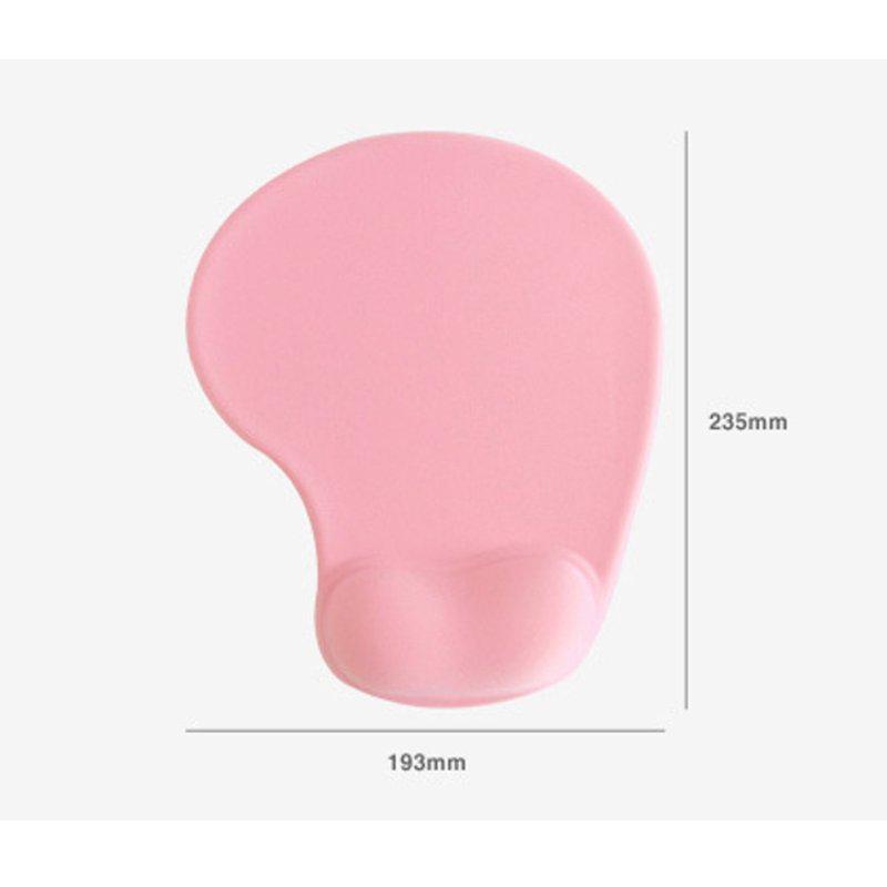 Office Mousepad with Gel Wrist Support Ergonomic Gaming Desktop Mouse Pad Wrist Rest