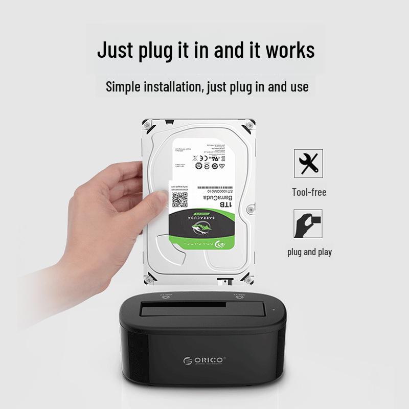 ORICO 6218US3 External USB 3.0 Hard Drive Dock for 2.5/3.5 Inch Drives